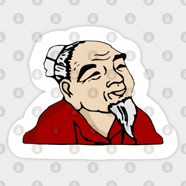 lao tzu Sticker by Stevendan